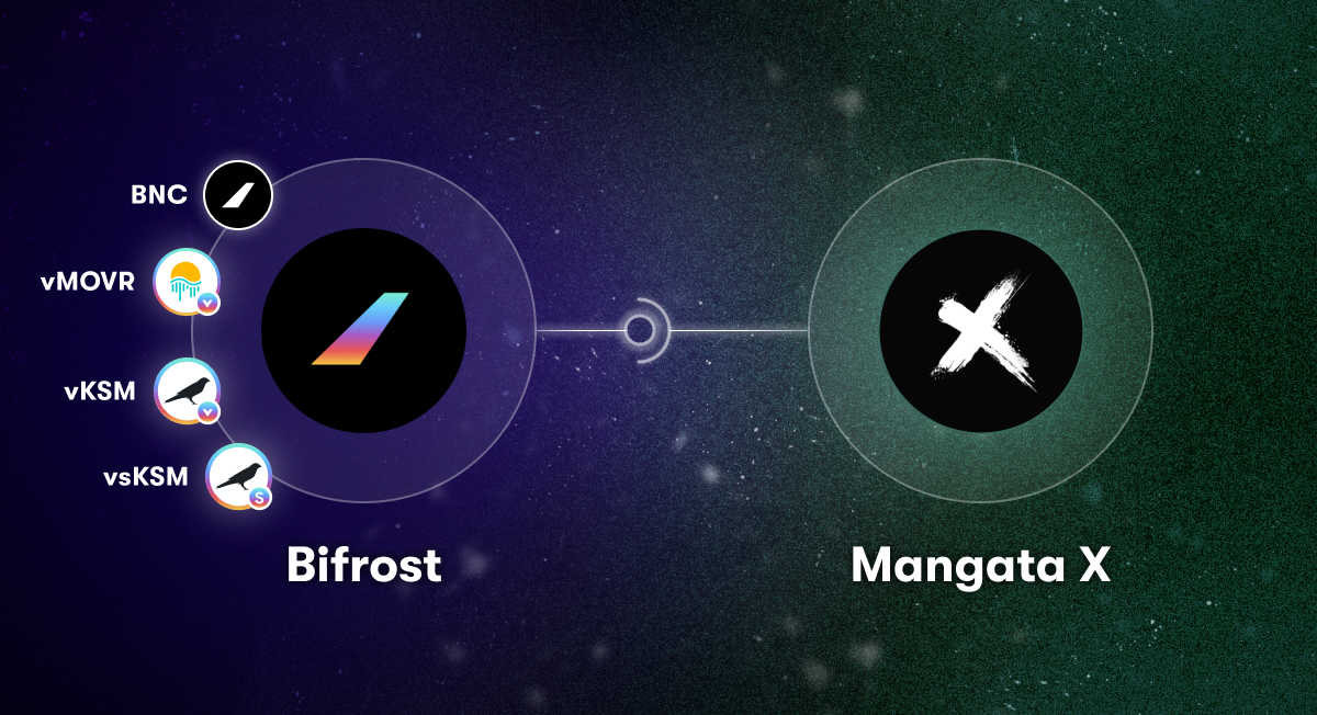Listing Bifrost tokens BNC, vMOVR, vKSM, and vsKSM on Mangata X